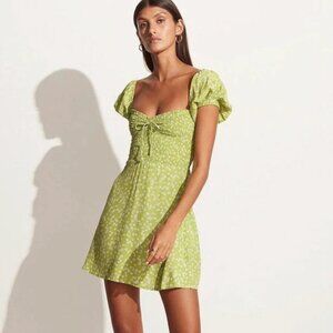 Faithfull the Brand Domenica short sleeve Mini Dress in tiare floral print